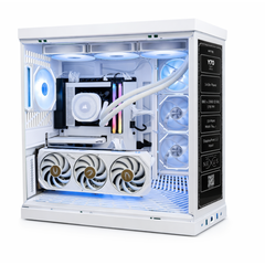 AVLANO Inferno PC DA GAMING Edizione Bianca, AMD Ryzen 7, 8-Core, RTX 5070Ti