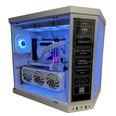 AVLANO Inferno PC DA GAMING Edizione Bianca, AMD Ryzen 9, 16-Core, RTX 5090