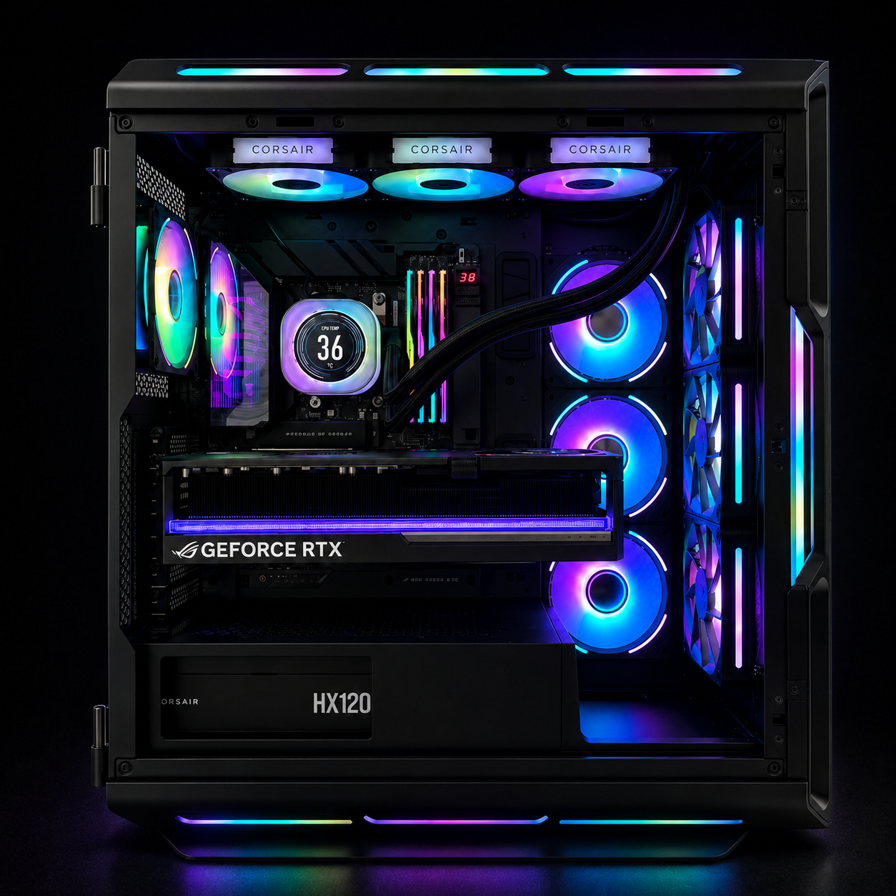 AVLANO TITAN HIGH-END PC, Intel Ultra 9, 24-Core, RTX 5090