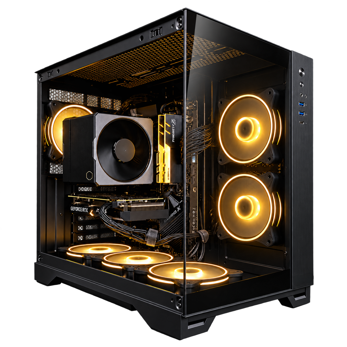 PC gamer AVLANO VISIO, AMD RYZEN 7, 8 cœurs, RTX 3060