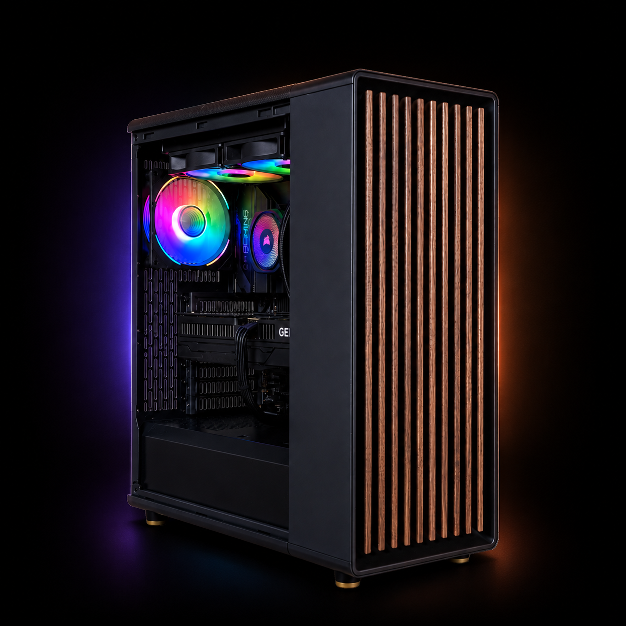 AVLANO WOOD PRO 2026 Ed. AMD Ryzen 7, RTX 5070Ti