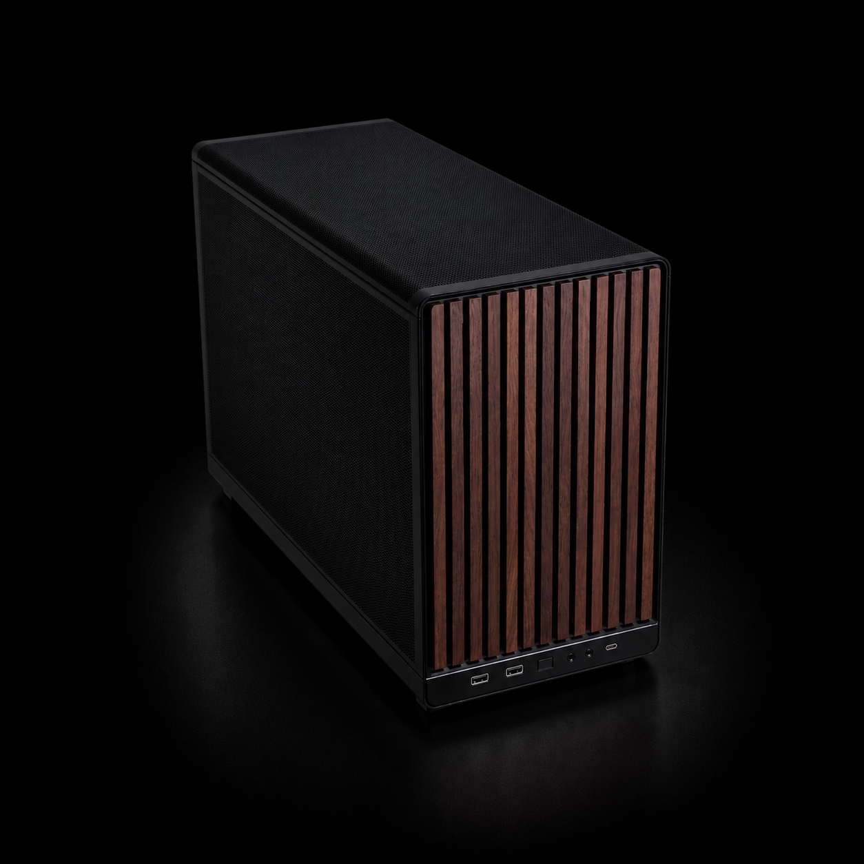 AVLANO MINI PRO WOOD EDITION, AMD Ryzen 9, 16-Core, RTX 5080