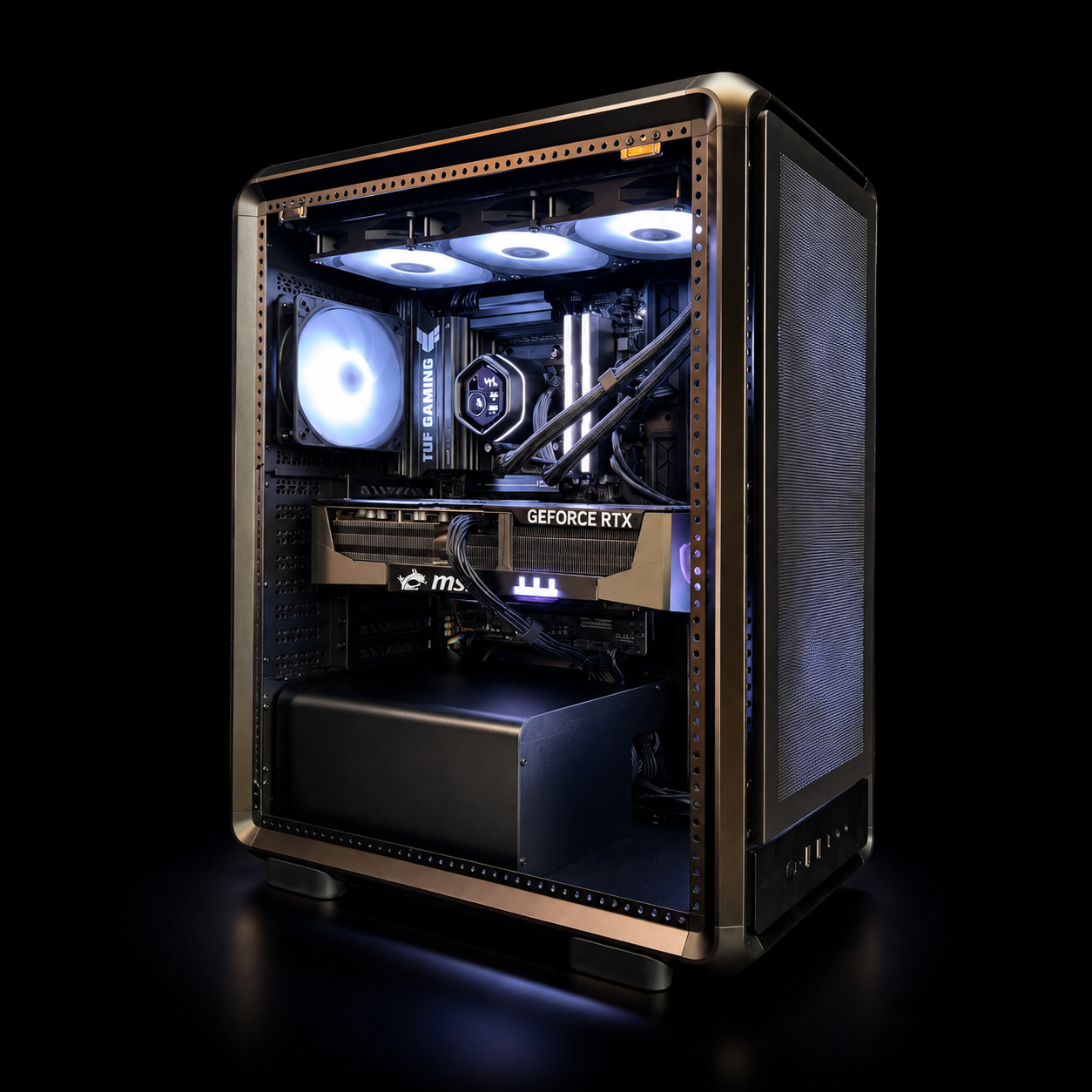 AVLANO eSports Gaming PC, AMD Ryzen 5, RX 9060XT