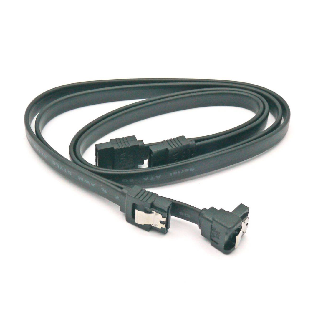 AVLANO SATA 0.5m Double Pack Black