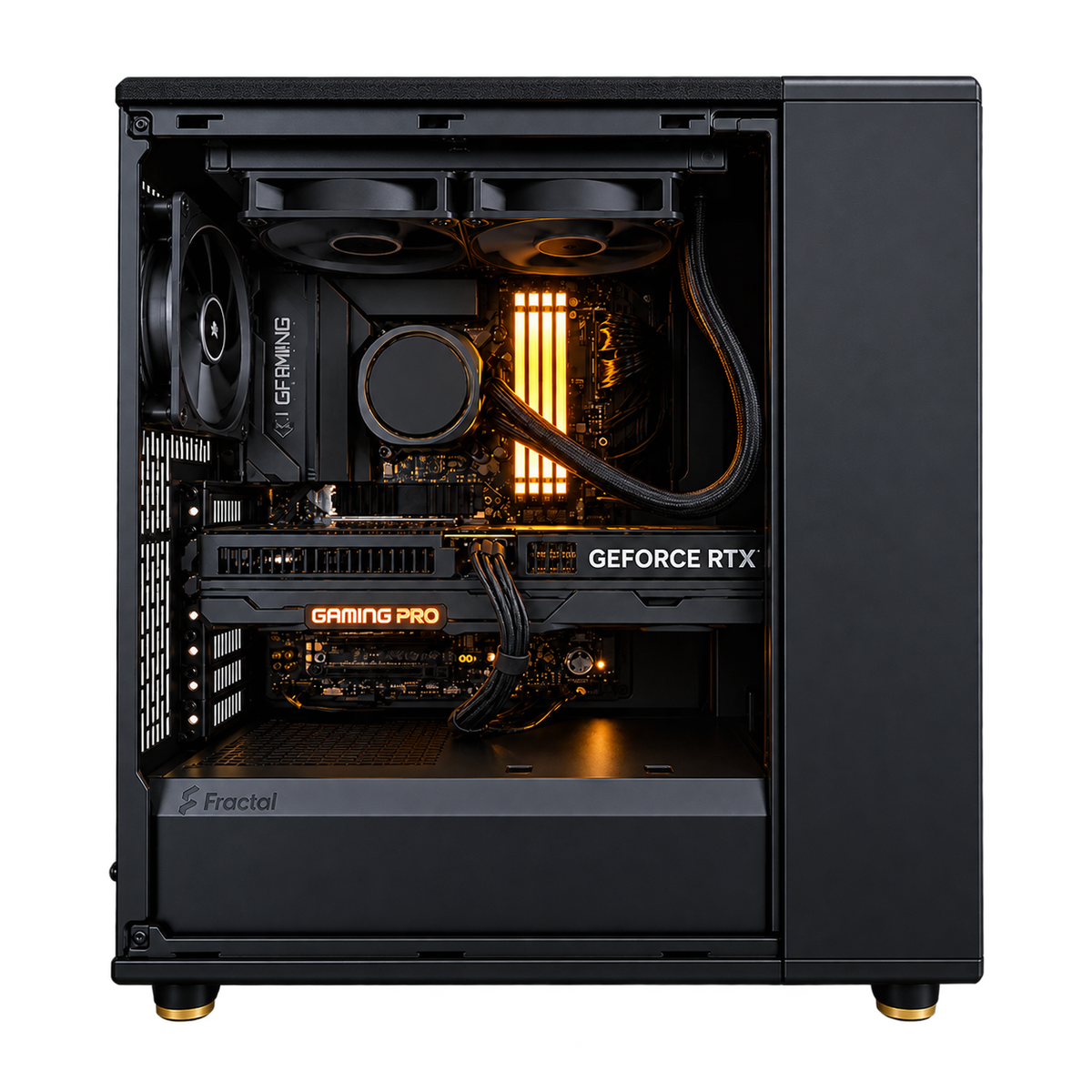 AVLANO WOOD PRO High-End PC, AMD Ryzen 7, RX 9070XT